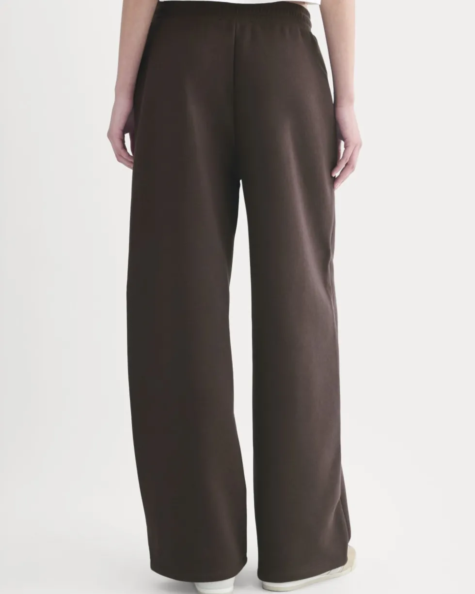 Luxe Fleece Wide-Leg Sweatpant