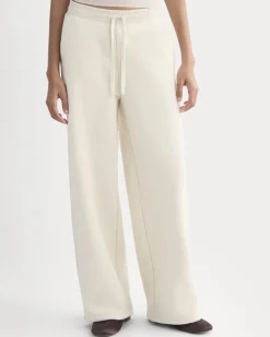 Luxe Fleece Wide-Leg Sweatpant
