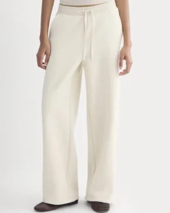 Luxe Fleece Wide-Leg Sweatpant
