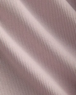 Luxe Rib Button-Up Top