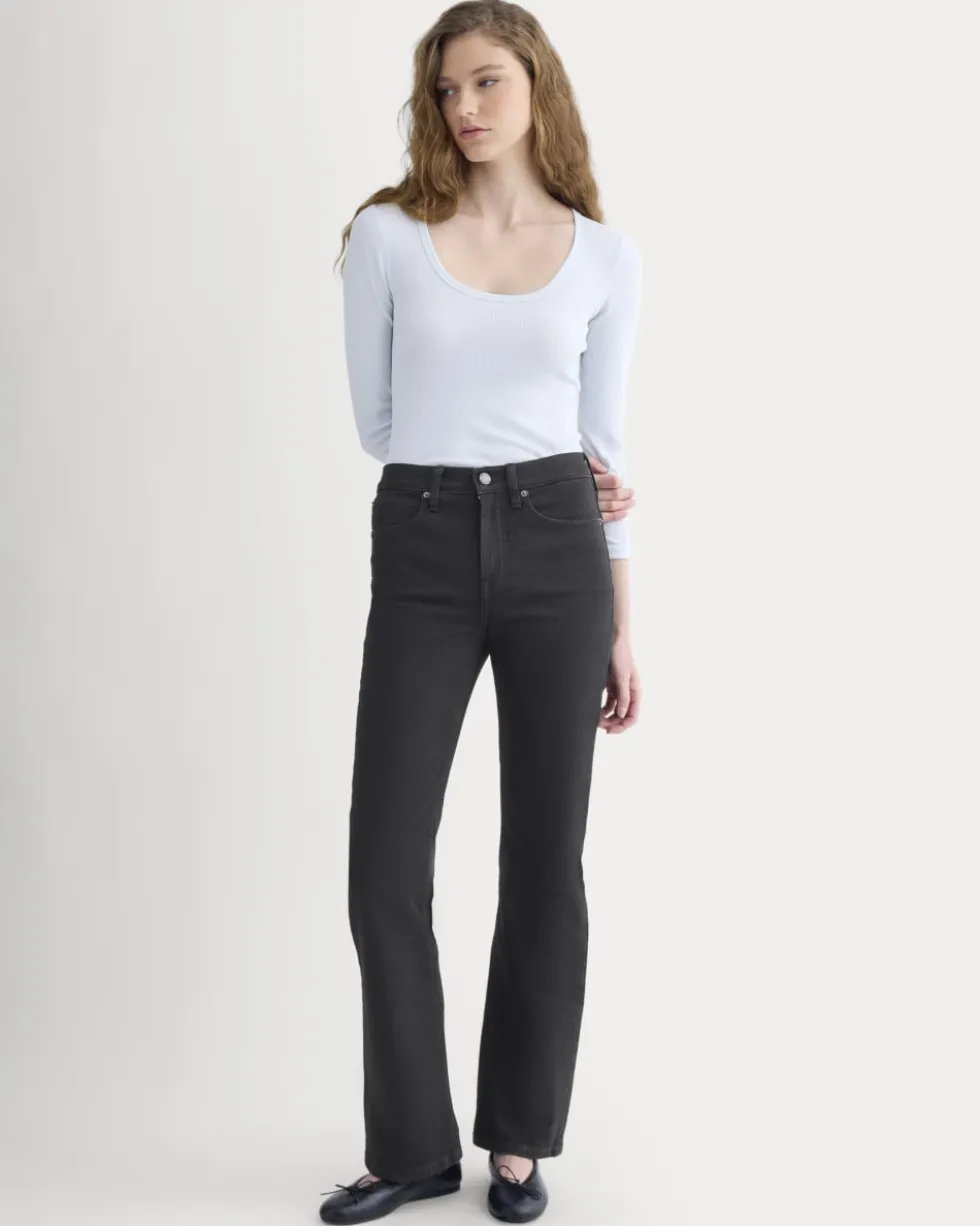 Luxe Rib Deep U-Neck Top