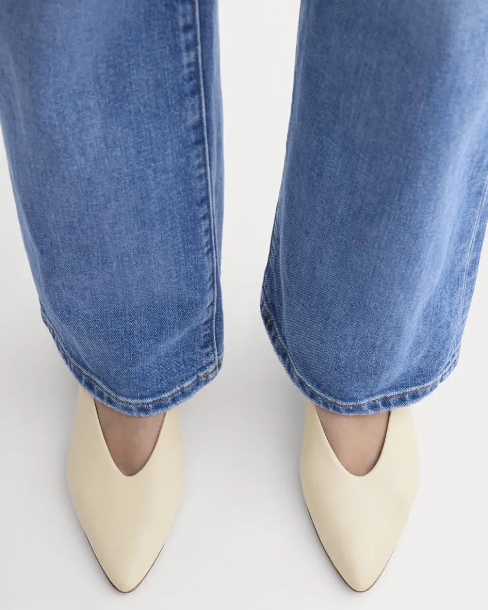 Made in Italy Almond-Toe Pump