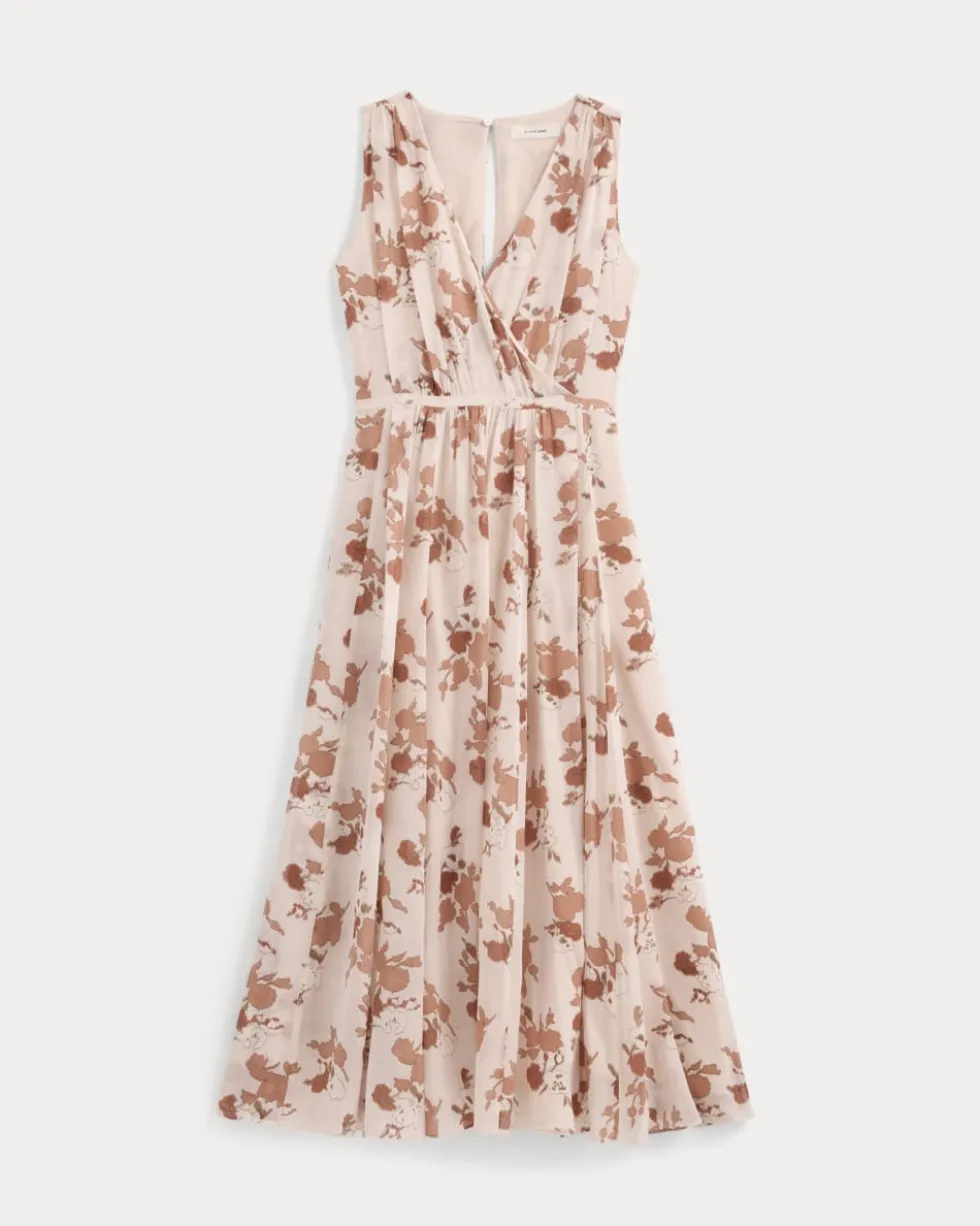 Maxi Dress in Silk Georgette
