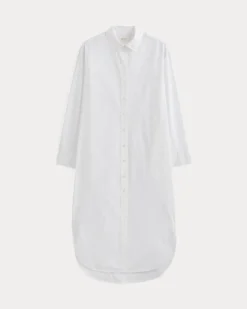 Midi Shirtdress in Ultrasoft Cotton