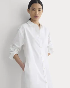 Midi Shirtdress in Ultrasoft Cotton