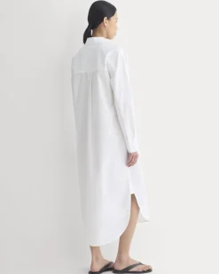 Midi Shirtdress in Ultrasoft Cotton
