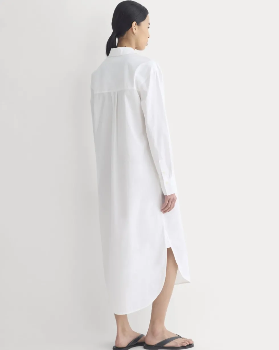 Midi Shirtdress in Ultrasoft Cotton