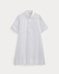 Mini Popover Shirtdress in Linen