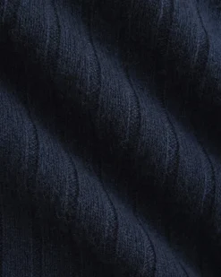 Mix Ribbed Crew in Cashmere