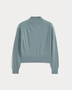 Mockneck Sweater In Ultrafine Merino