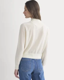 Mockneck Sweater In Ultrafine Merino