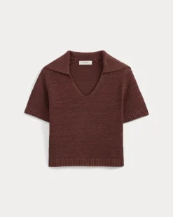 Open Collar Polo
