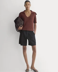 Open Collar Polo