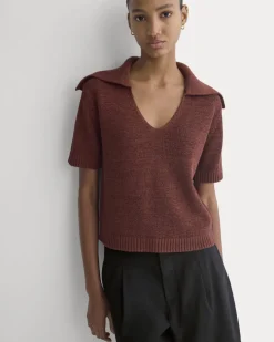 Open Collar Polo