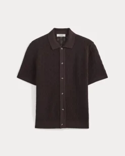 Open-Knit Resort Shirt