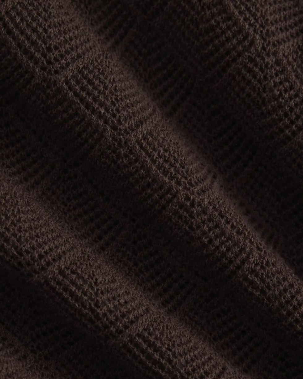 Open-Knit Resort Shirt