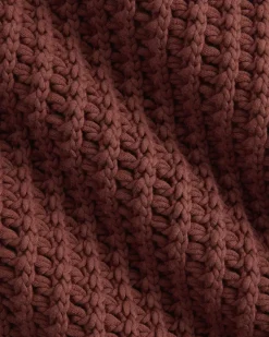 Open-Knit Tunic Vest in Elevated Cotton