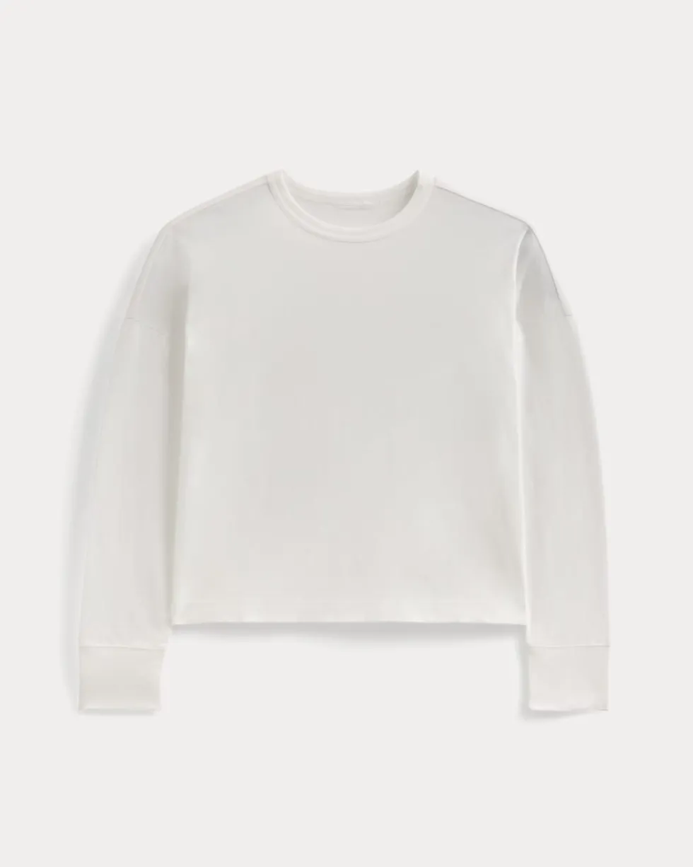 Oversized Boxy Crew in Essential Cotton
