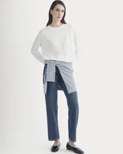 Oversized Boxy Crew in Essential Cotton