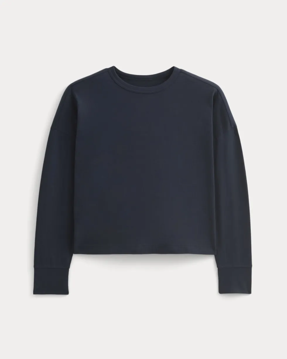 Oversized Boxy Crew in Essential Cotton