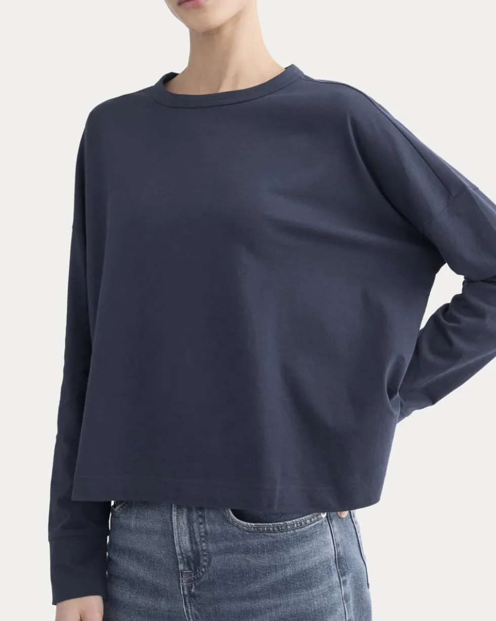 Oversized Boxy Crew in Essential Cotton