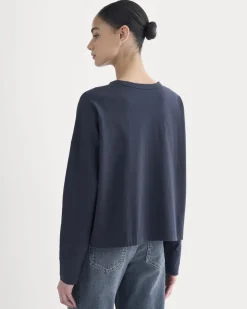 Oversized Boxy Crew in Essential Cotton