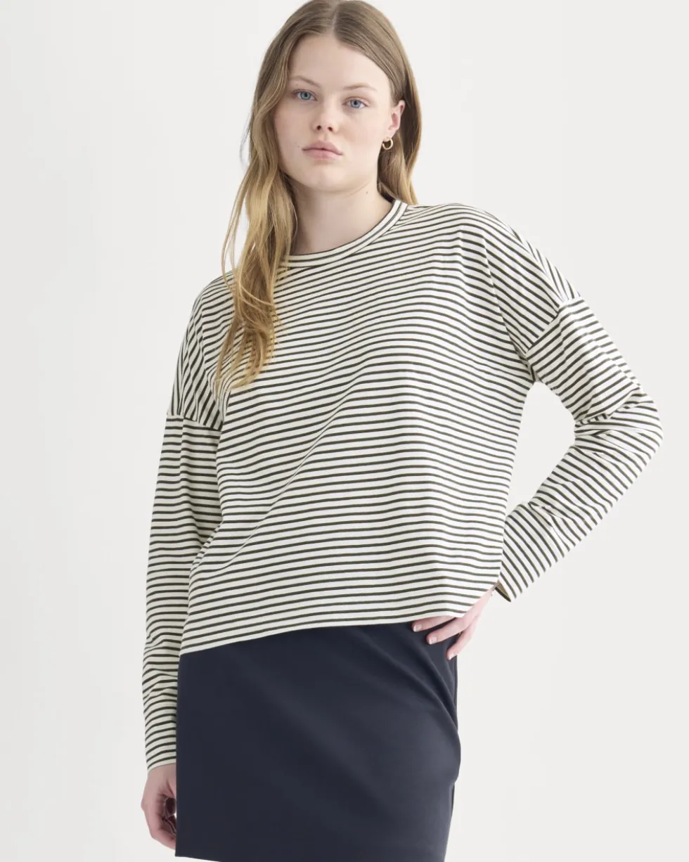 Oversized Boxy Crew in Essential Cotton