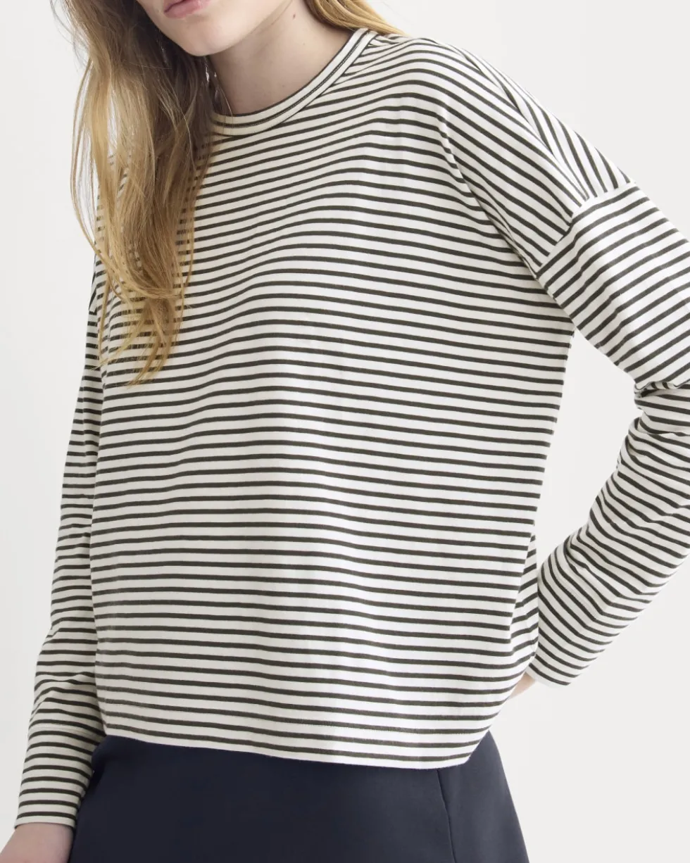 Oversized Boxy Crew in Essential Cotton