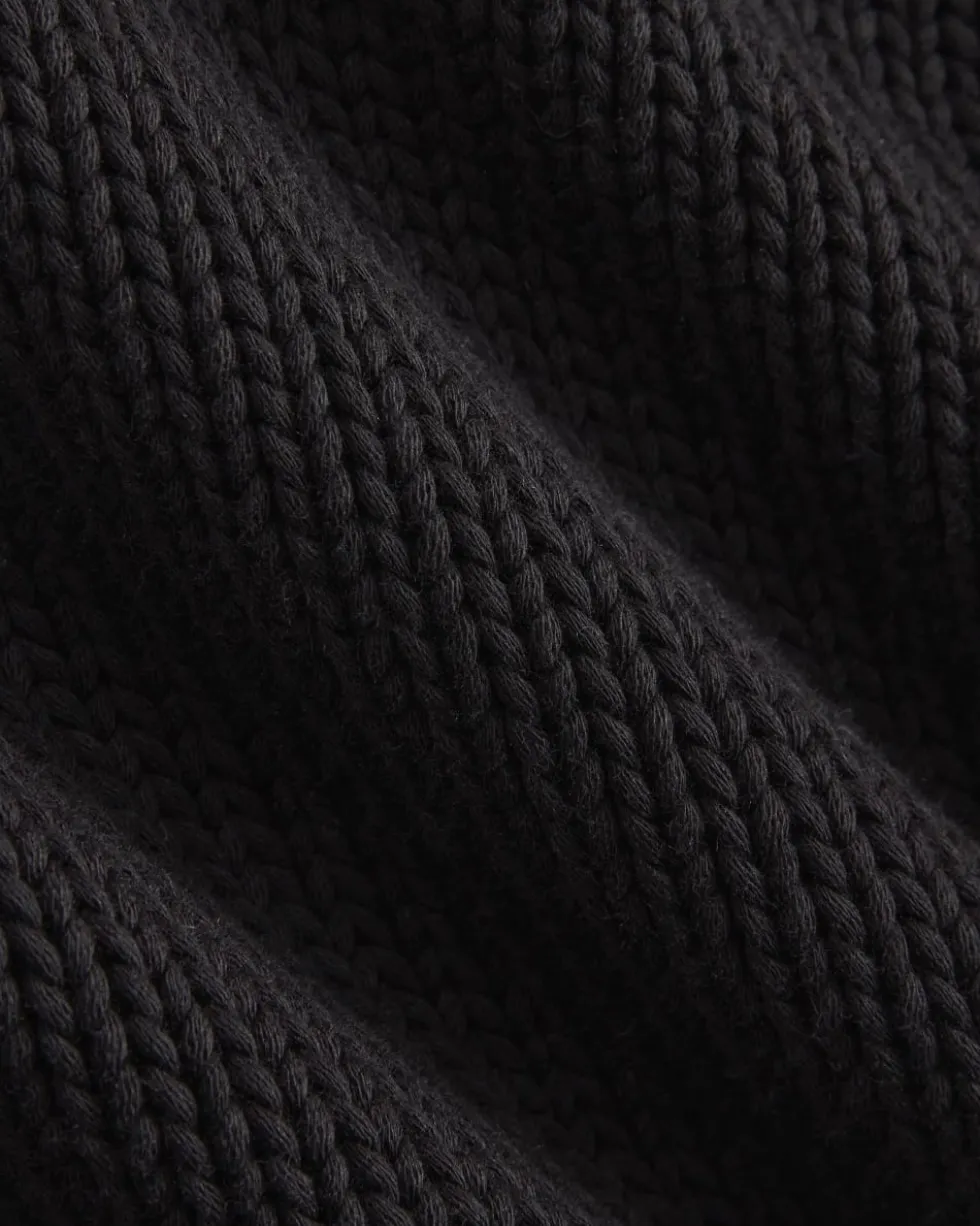 Oversized Cocoon Crew in Elevated Cotton