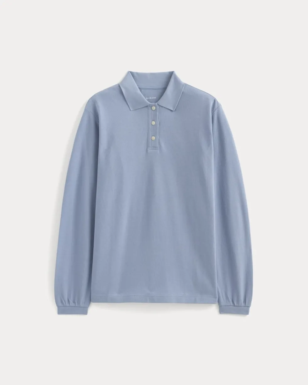 Oversized Pique Polo