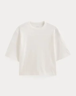 Oversized Varsity Tee in Essential Cotton