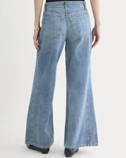 Paneled Ultra Wide-Leg Jean
