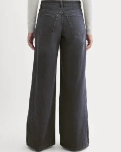 Paneled Ultra Wide-Leg Jean
