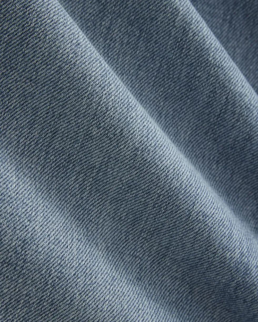 Paneled Wide-Leg Jean