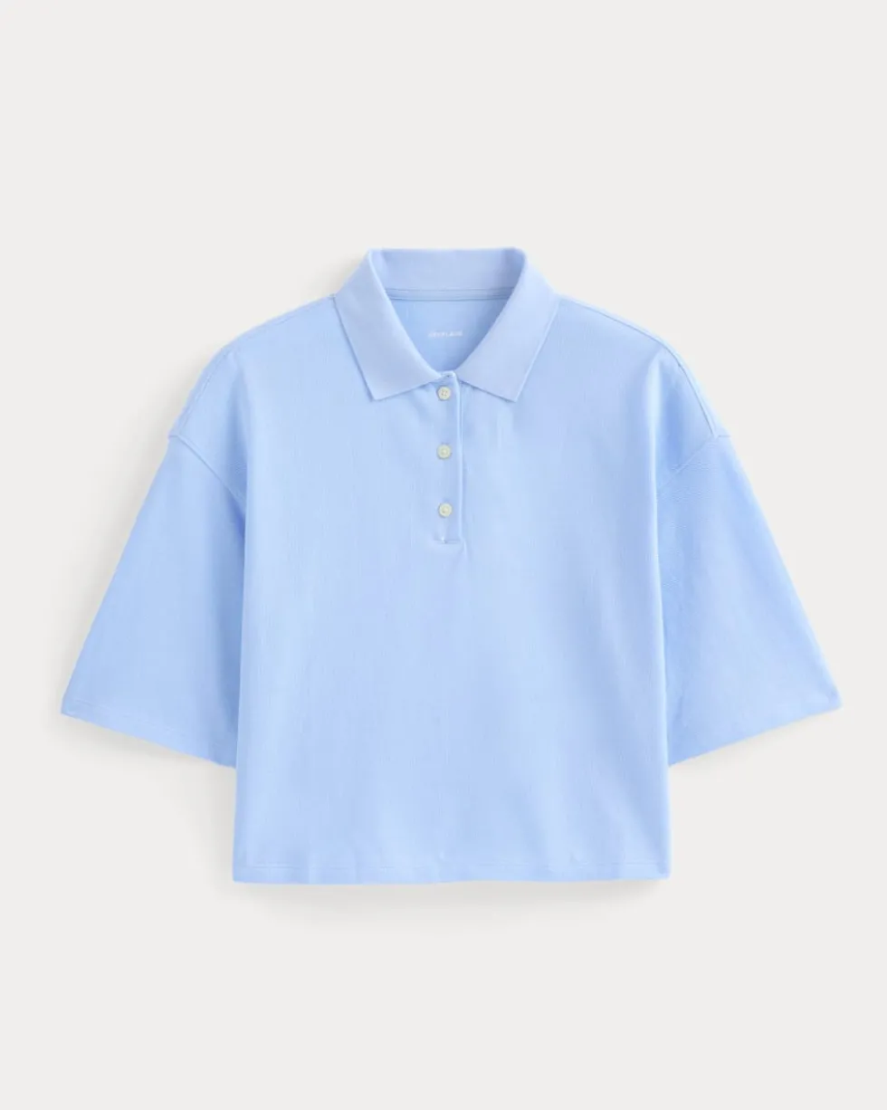 Pique Boxy Polo