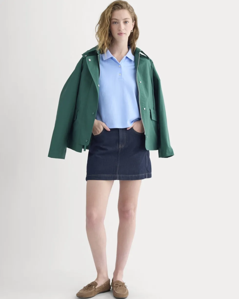 Pique Boxy Polo