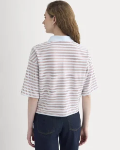 Pique Boxy Polo