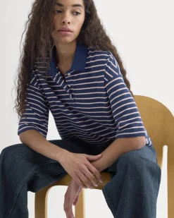 Pique Boxy Polo