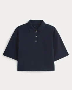Pique Boxy Polo