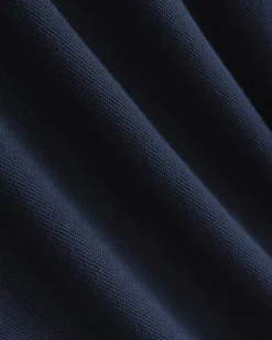 Pique Polo Short-Sleeve Dress