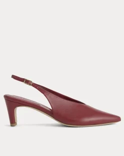 Pointed-Toe Slingback Heel