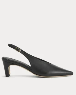 Pointed-Toe Slingback Heel