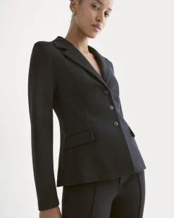 Ponte Sculpted Blazer