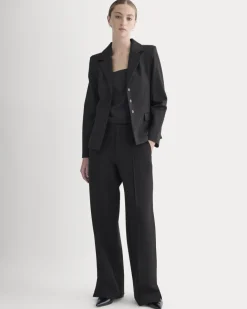 Ponte Wide-Leg Trouser