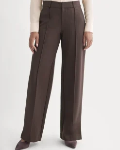 Ponte Wide-Leg Trouser