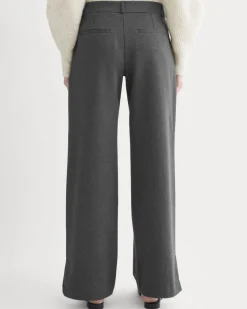 Ponte Wide-Leg Trouser