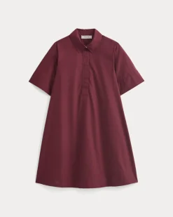 Popover Mini Shirtrdress in Ultrasoft Cotton