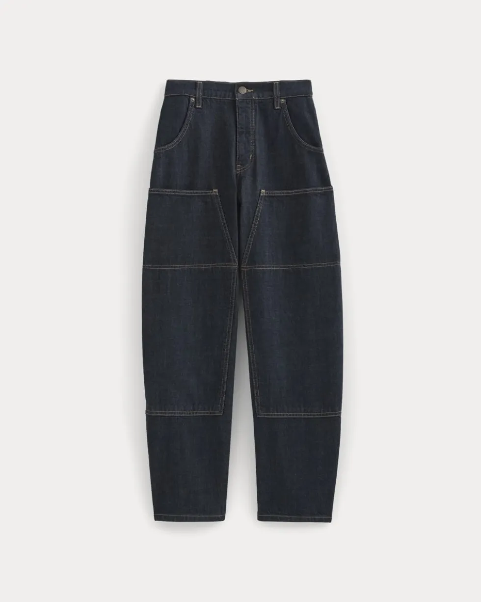 Pull-On Carpenter Jean