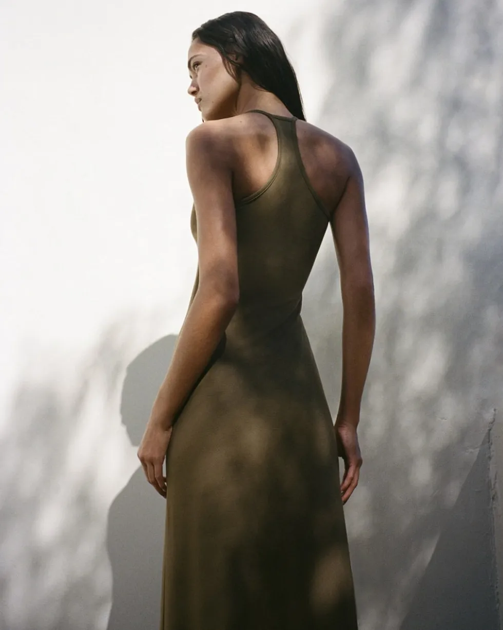 Racerback Maxi Knit Dress