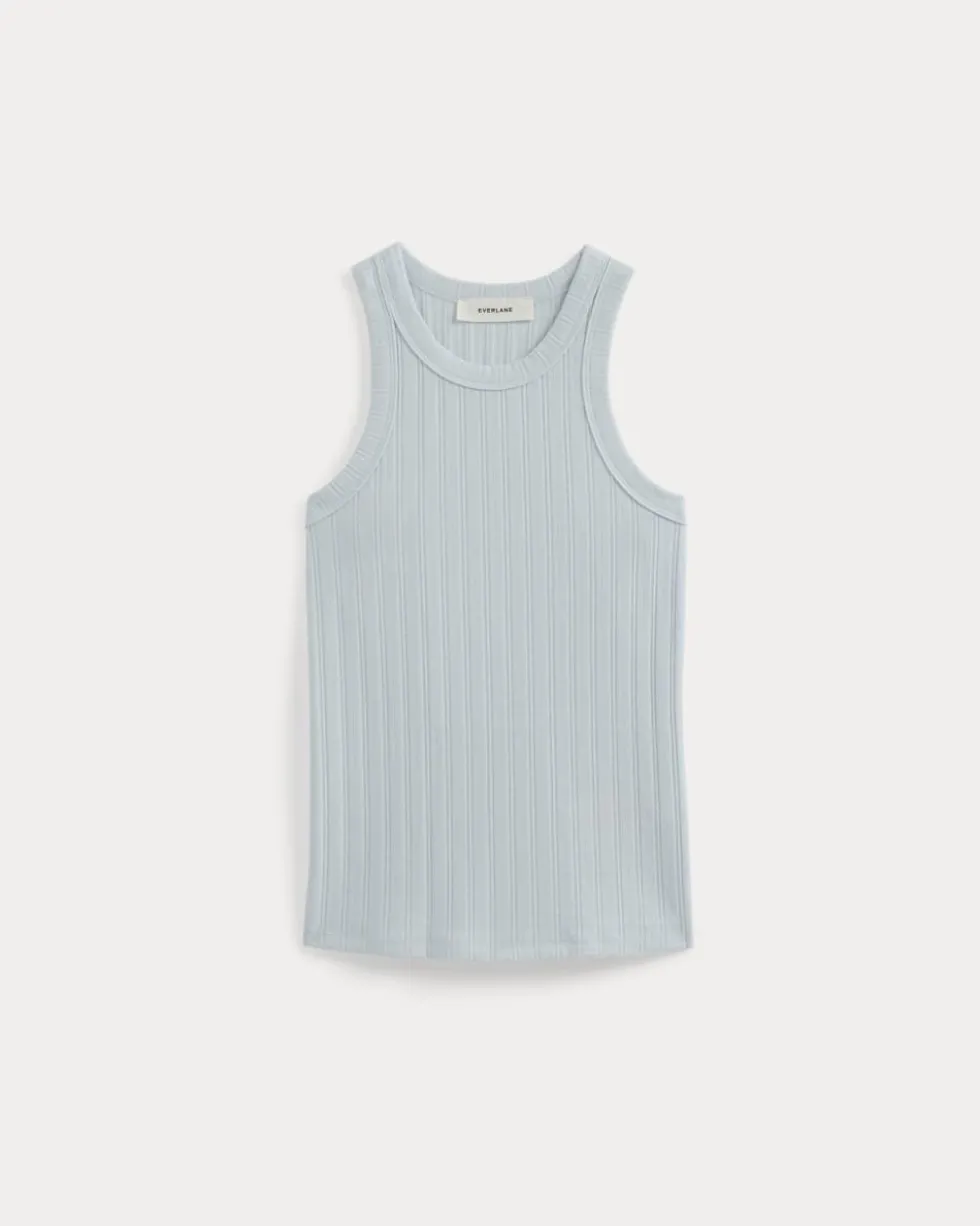 Racerback Tank in Pointelle